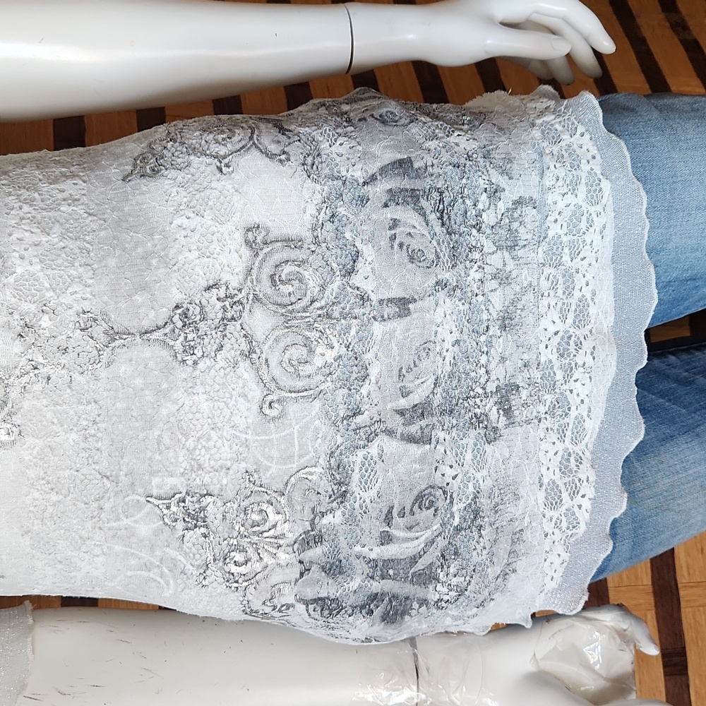 Angels & Diamonds bling sheer top - Picture 4 of 16